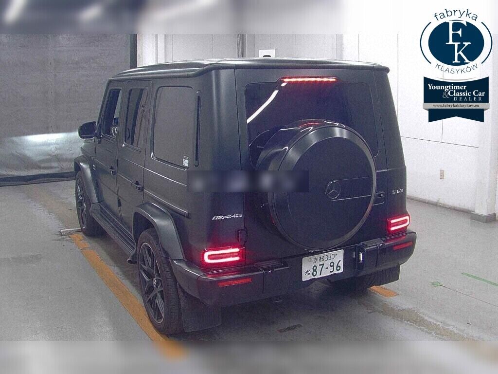 MERCEDES AMG G-CLASS 4WD G63 EDITION MATT BLACK 2019 - zdjęcie 4