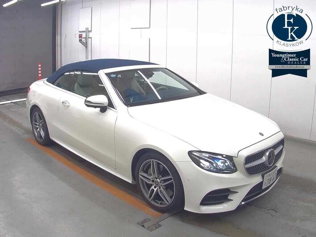 MERCEDES BENZ E-CLASS OP 4WD E400 4MATIC CABRIOLET SPORTS 2018 - aukcja, lot 81104