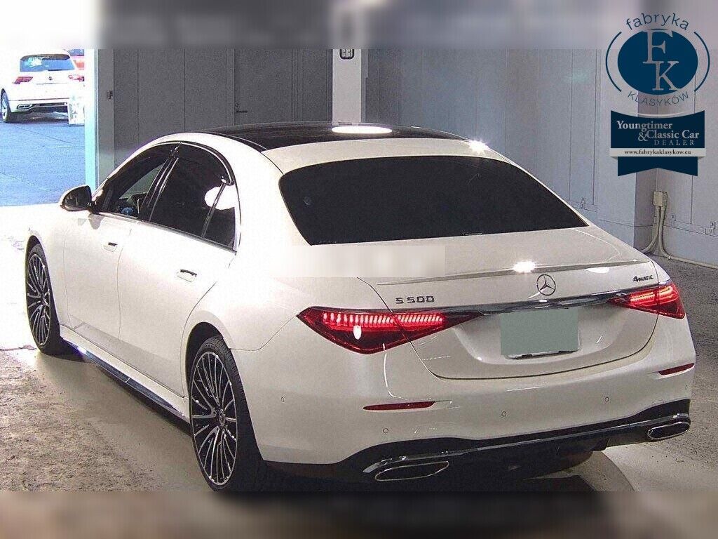 MERCEDES BENZ S-CLASS 4D 4WD S500 4MATIC LONG AMG LINE 2022 - zdjęcie 4