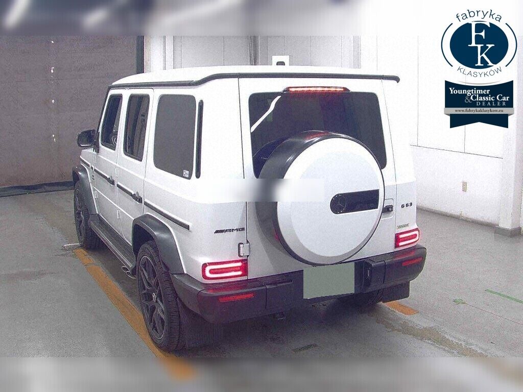 MERCEDES AMG G-CLASS 4WD G63 EDITION MAGNO WHITE 2023 - zdjęcie 4