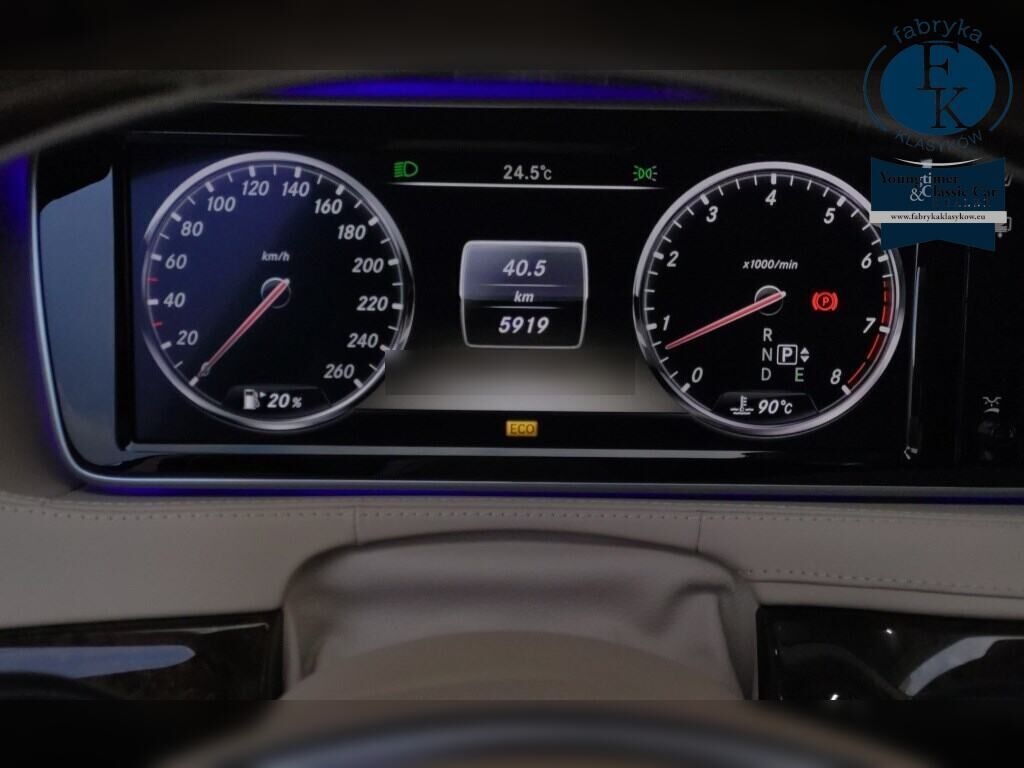 MERCEDES BENZ S-CLASS 4D S550 LONG EDITION 1 2013 - zdjęcie 8