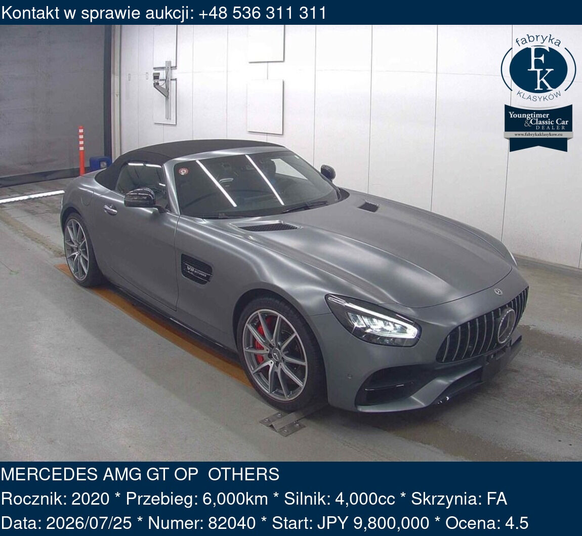 MERCEDES AMG GT OP  OTHERS