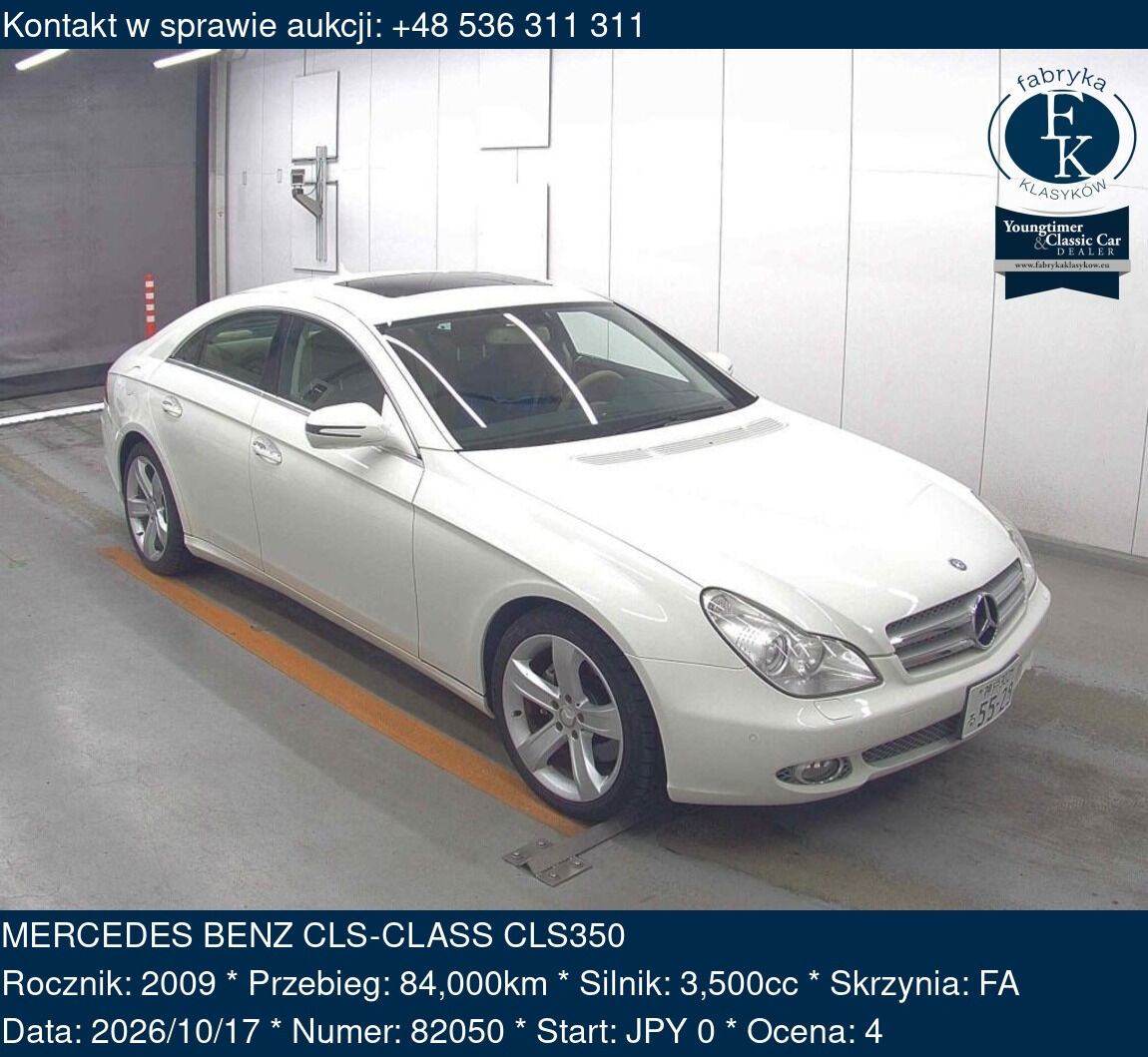 MERCEDES BENZ CLS-CLASS CLS350 2009 - zdjęcie 2