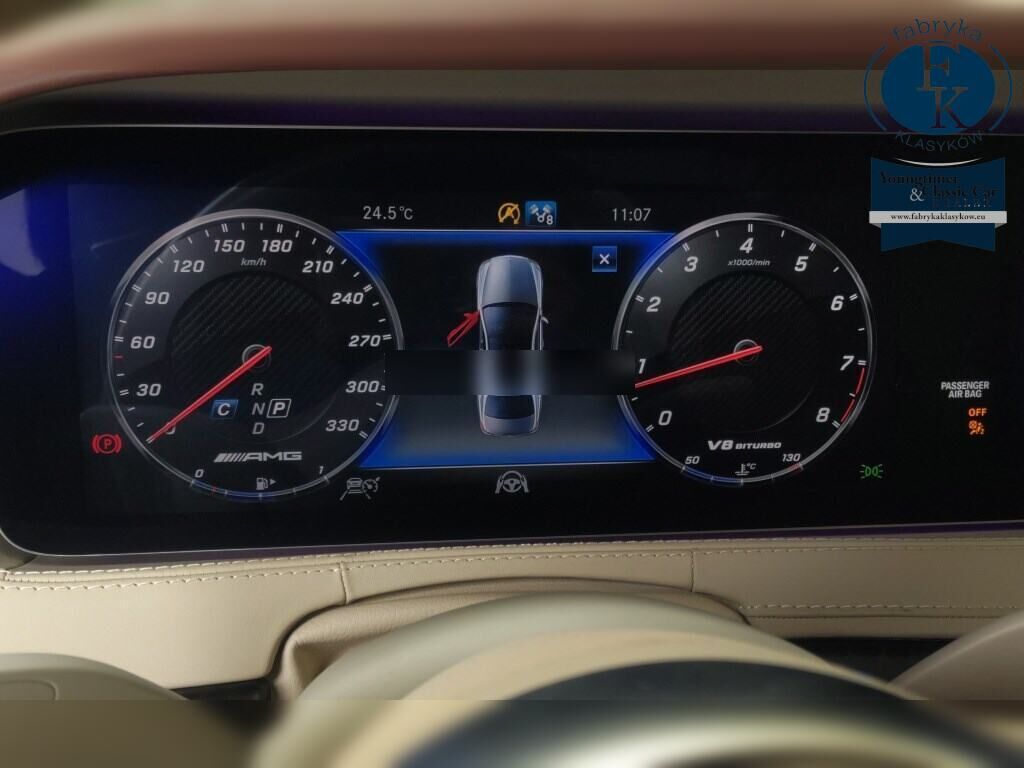 MERCEDES AMG S-CLASS 4D 4WD S63 4MATIC + LONG 2017 - zdjęcie 8