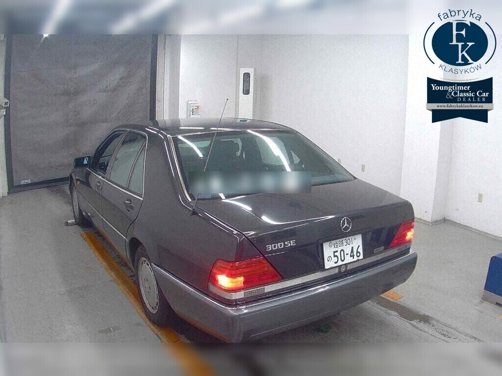 MERCEDES BENZ S-CLASS 4D 300SE 1992 - zdjęcie 4