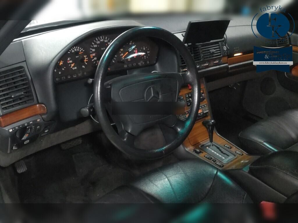 MERCEDES BENZ S-CLASS 4D 300SE 1992 - zdjęcie 5
