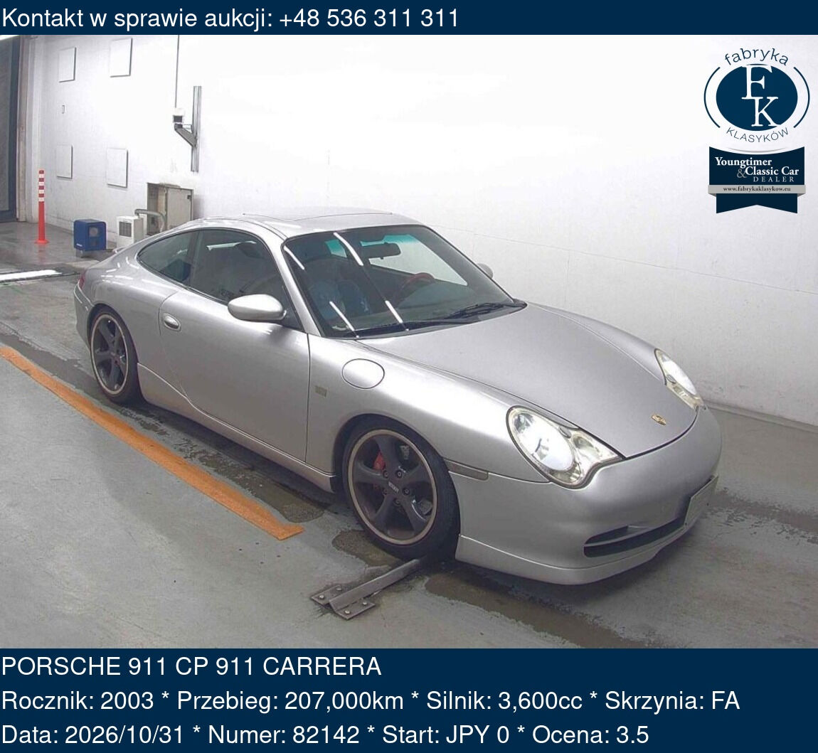 PORSCHE 911 CP 911 CARRERA 2003 - zdjęcie 2