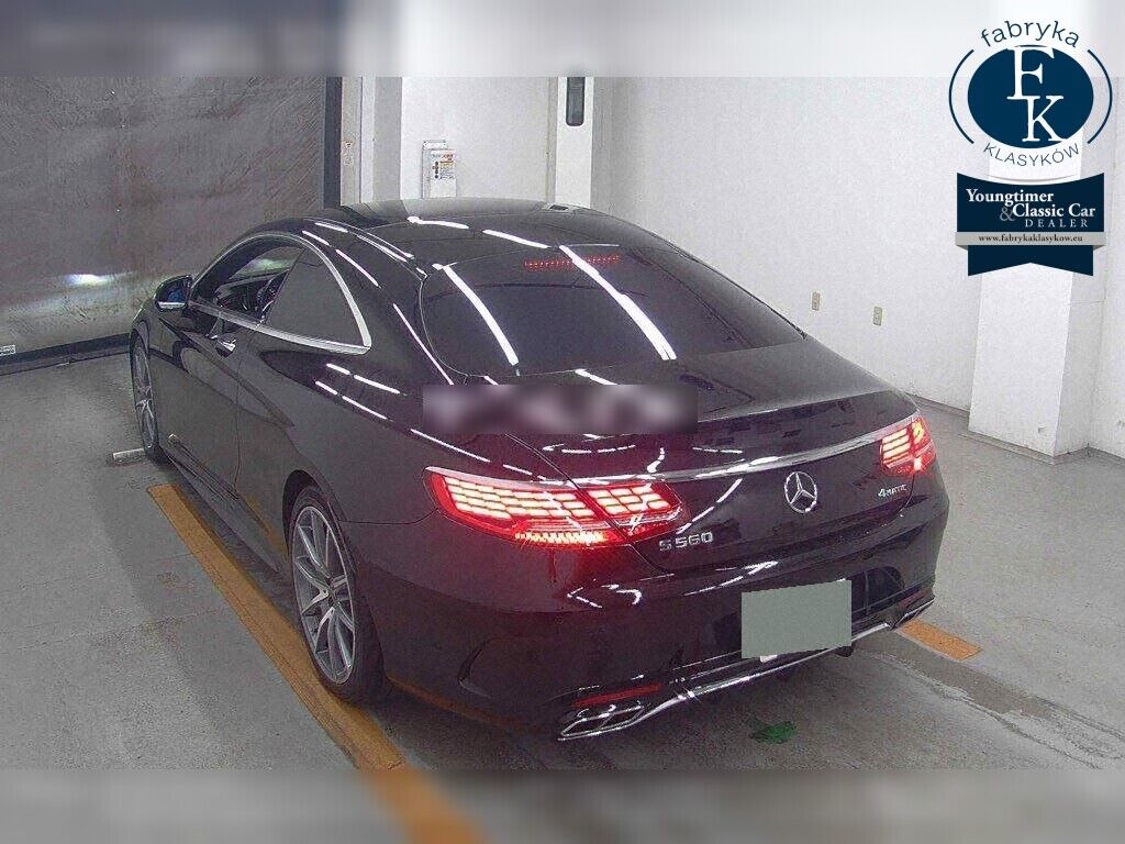 MERCEDES BENZ S-CLASS CP 4WD S560 4MATIC COUPE AMG LINE 2018 - zdjęcie 4