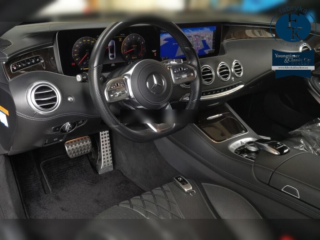 MERCEDES BENZ S-CLASS CP 4WD S560 4MATIC COUPE AMG LINE 2018 - zdjęcie 5