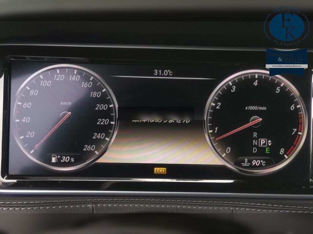 MERCEDES BENZ S-CLASS 4D S550 LONG 2013 - zdjęcie 8