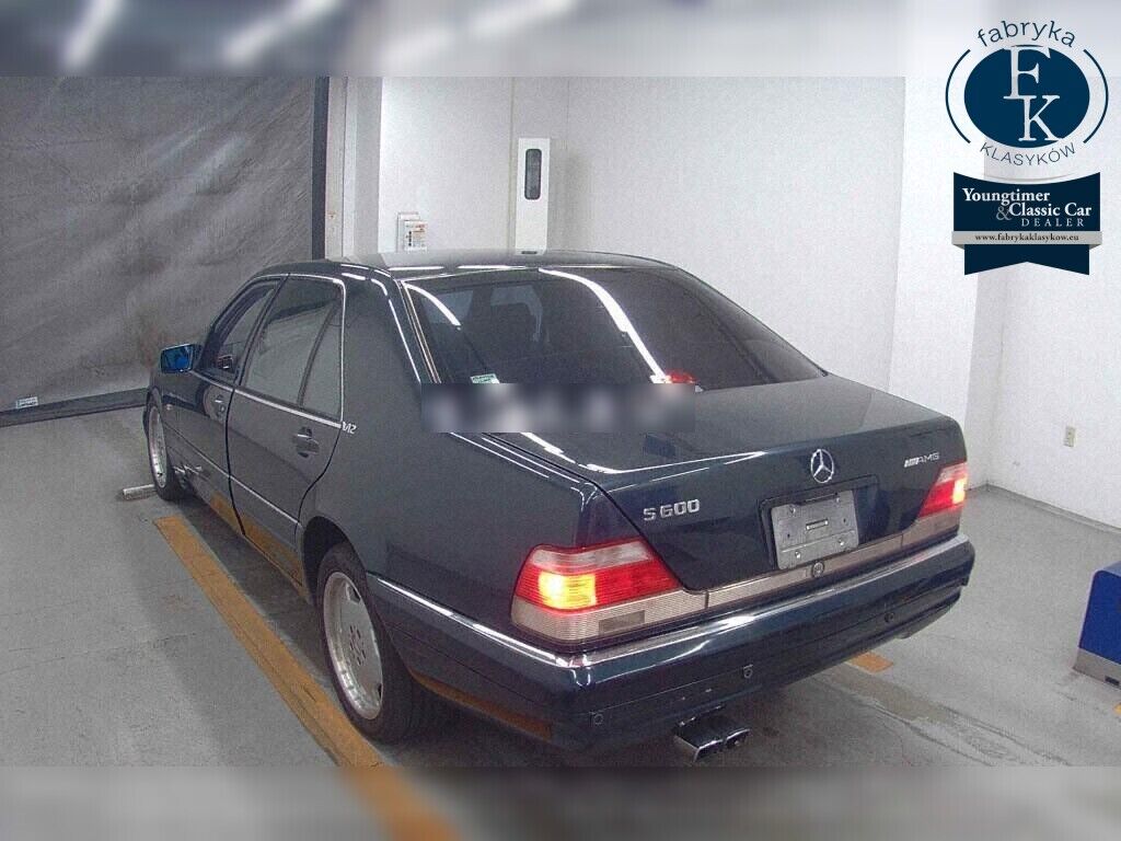 AMG AMG S-CLASS 4D S600L 6.0 1997 - zdjęcie 4