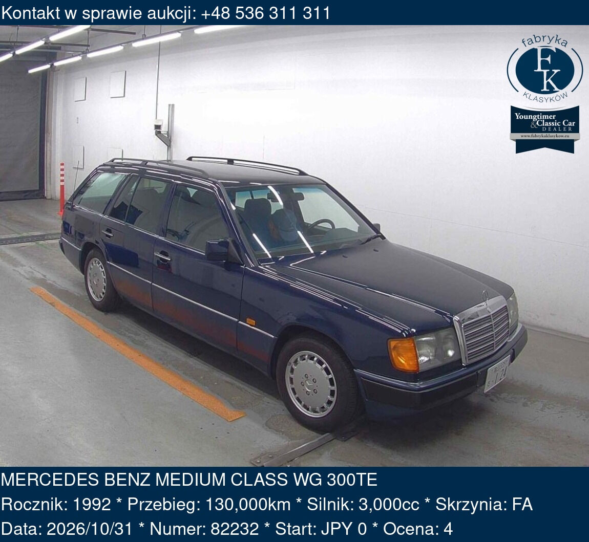 MERCEDES BENZ MEDIUM CLASS WG 300TE 1992 - zdjęcie 2