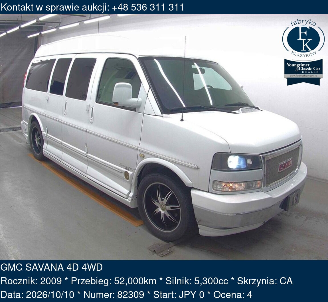 GMC SAVANA 4D 4WD 2009 - zdjęcie 2