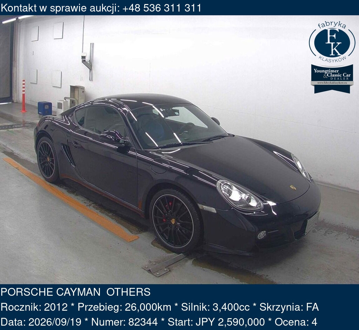 PORSCHE CAYMAN OTHERS 2012 - zdjęcie 2