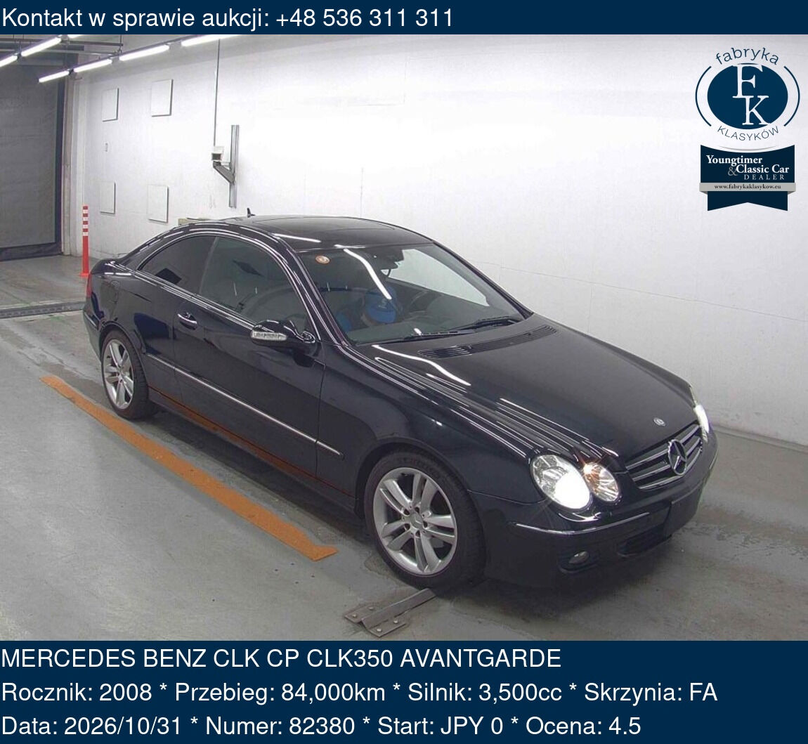 MERCEDES BENZ CLK CP CLK350 AVANTGARDE 2008 - zdjęcie 2