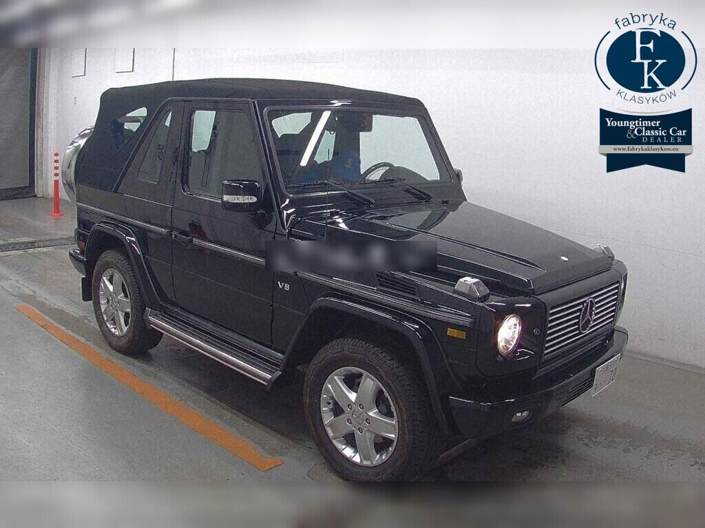 MERCEDES BENZ G-CLASS 2D 4WD G500 CABRIO 2005 - zdjęcie 3