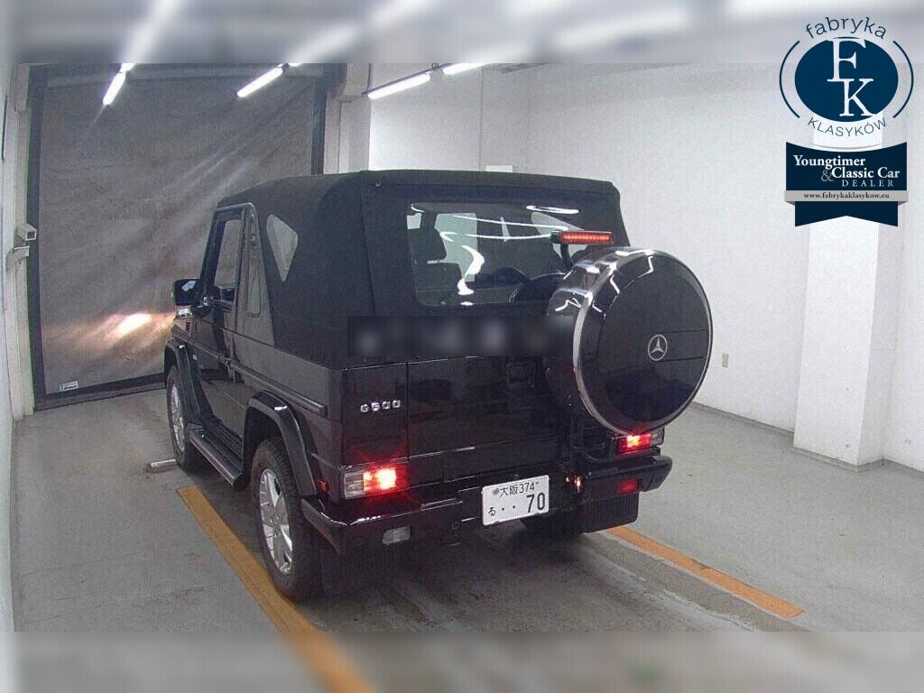 MERCEDES BENZ G-CLASS 2D 4WD G500 CABRIO 2005 - zdjęcie 4