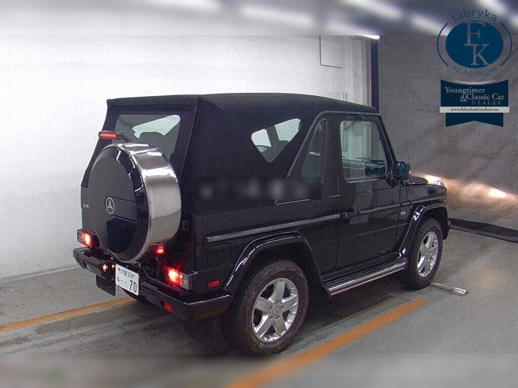 MERCEDES BENZ G-CLASS 2D 4WD G500 CABRIO 2005 - zdjęcie 7