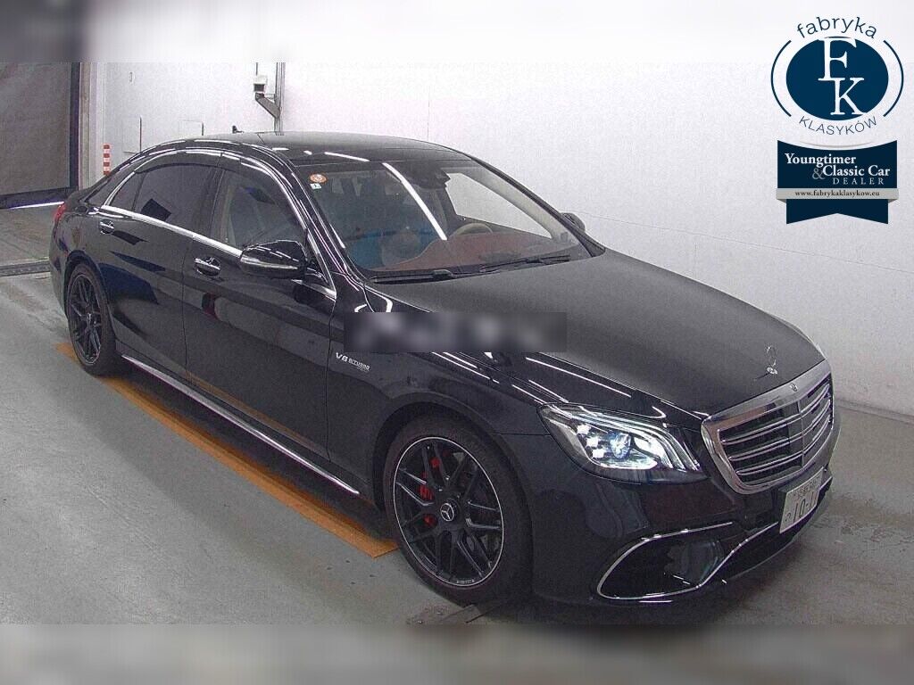 MERCEDES AMG S-CLASS 4D 4WD S63 4MATIC + LONG 2018 - zdjęcie 3
