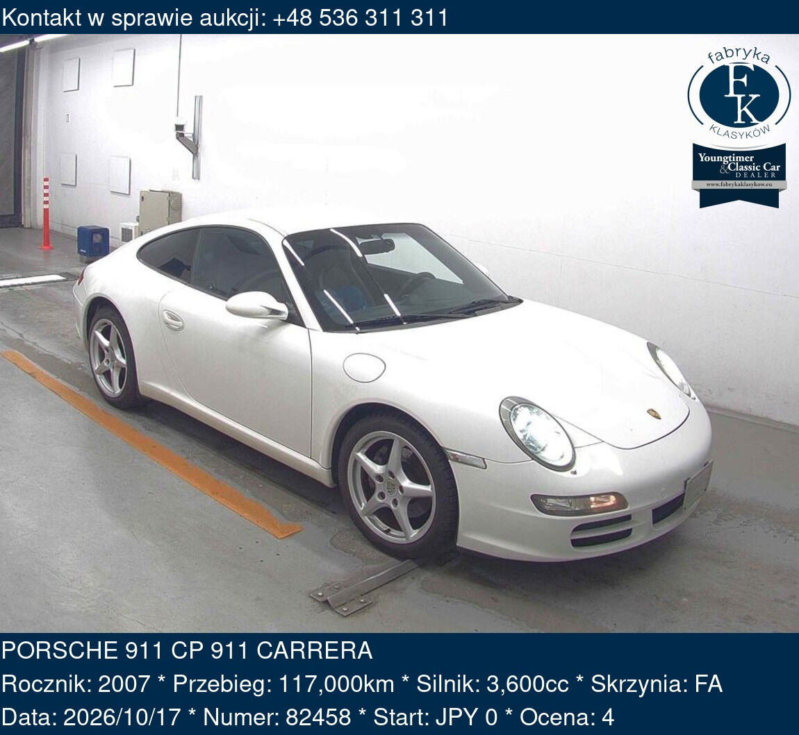 PORSCHE 911 CP 911 CARRERA 2007 - zdjęcie 2