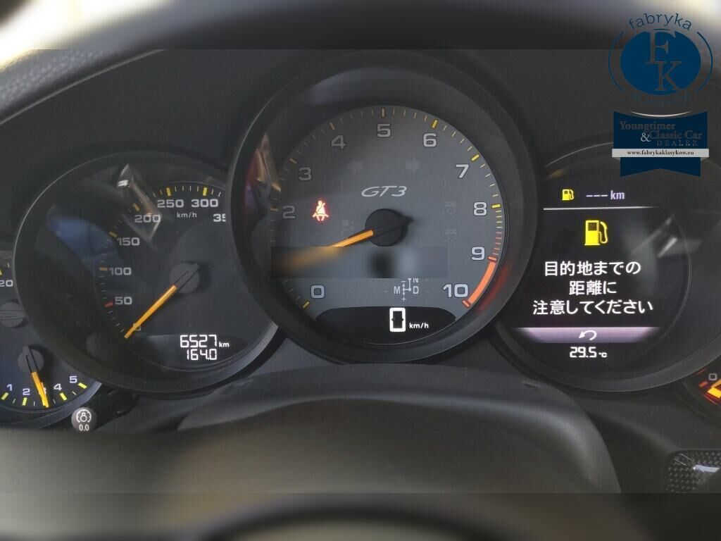 PORSCHE 911 CP 911GT3 SPORT CHRONO PACKAGE 2019 - zdjęcie 8