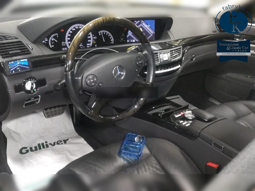 MERCEDES BENZ S-CLASS 4D S550 BLUEEFFICIENCY LONG AMG SPORTS PACK 2011 - zdjęcie 5