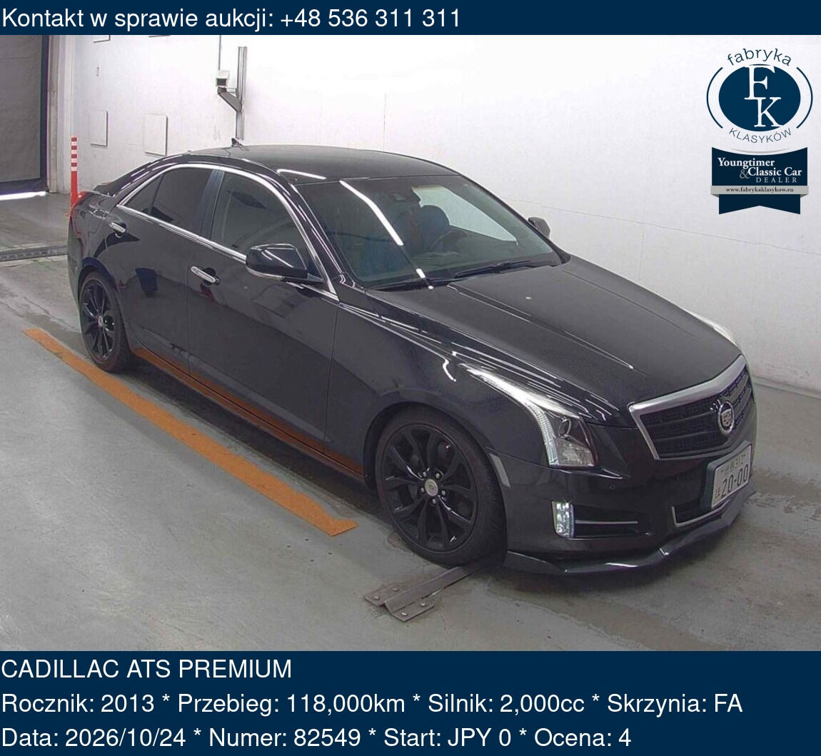 CADILLAC ATS PREMIUM 2013 - zdjęcie 2