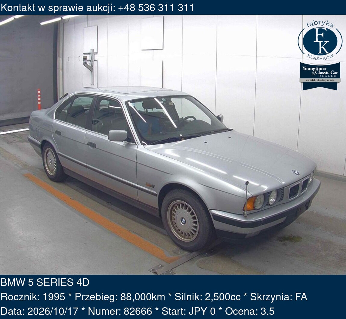 BMW 5 SERIES 4D 1995 - zdjęcie 2