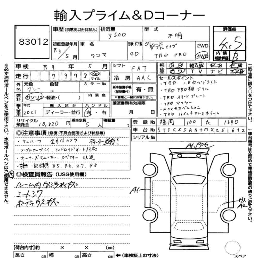 AMERICA TOYOTA OTHERS  OTHERS