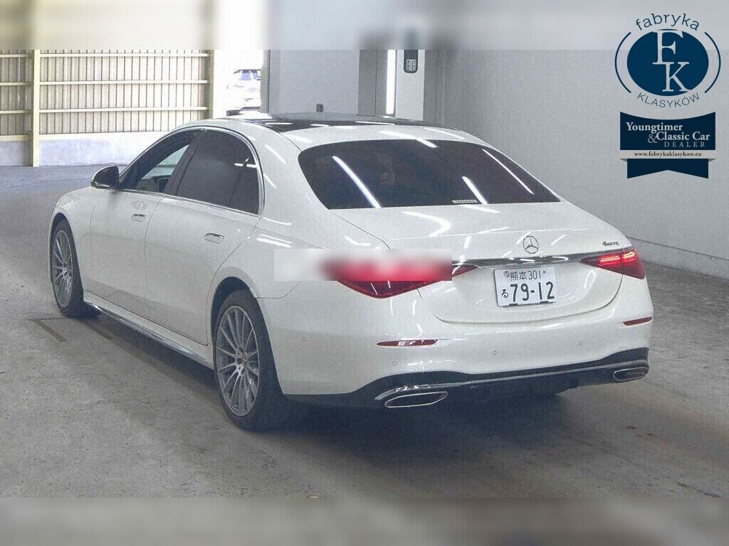 MERCEDES BENZ S-CLASS 4D 4WD S500 4MATIC LONG AMG LINE 2022 - zdjęcie 4