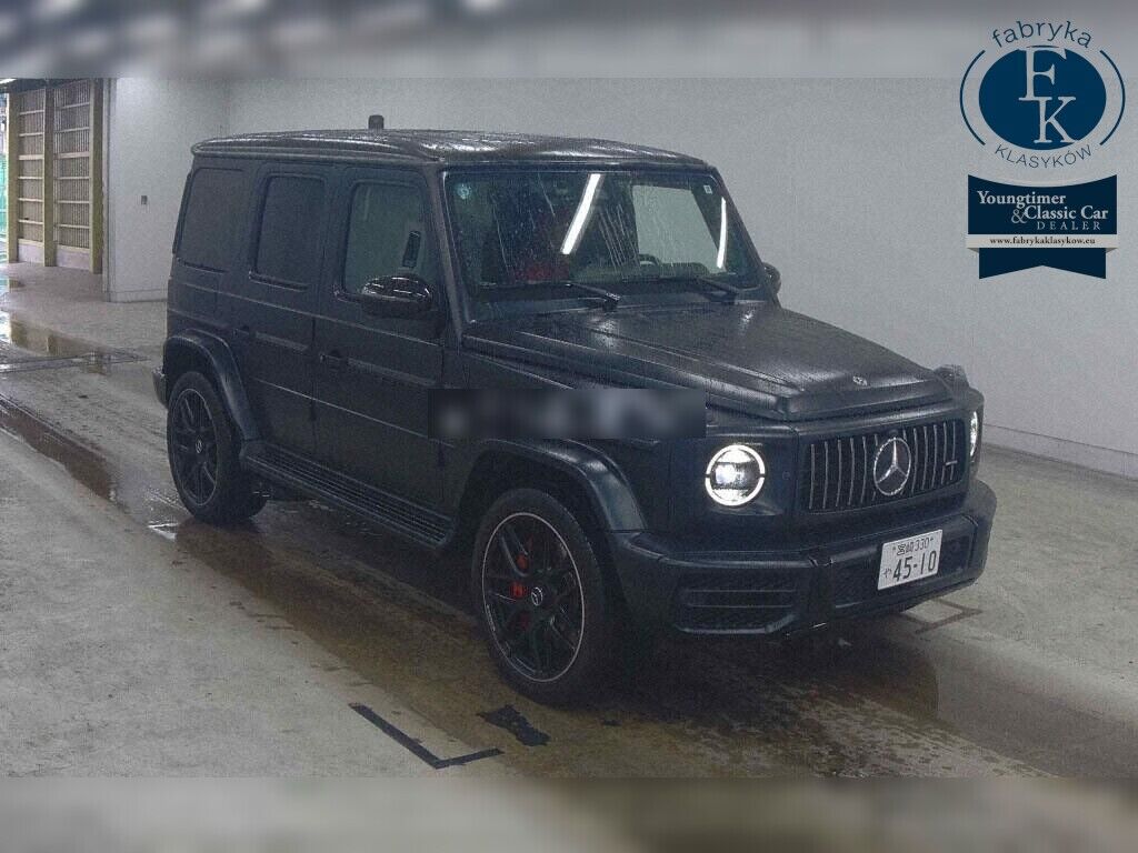 MERCEDES AMG G-CLASS 4WD G63 EDITION MATT BLACK 2019 - zdjęcie 3