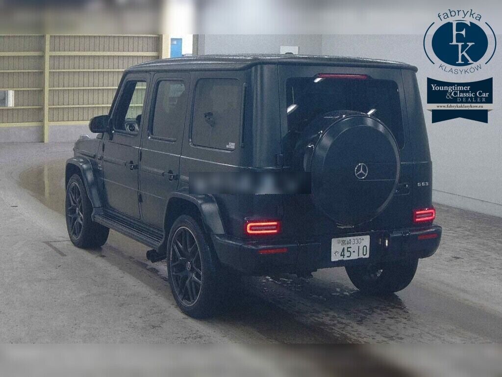 MERCEDES AMG G-CLASS 4WD G63 EDITION MATT BLACK 2019 - zdjęcie 4
