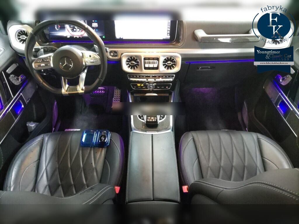 MERCEDES AMG G-CLASS 4WD G63 EDITION MATT BLACK 2019 - zdjęcie 5