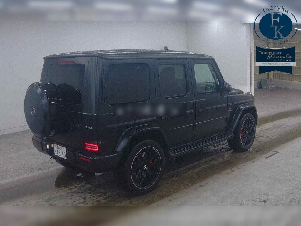 MERCEDES AMG G-CLASS 4WD G63 EDITION MATT BLACK 2019 - zdjęcie 7