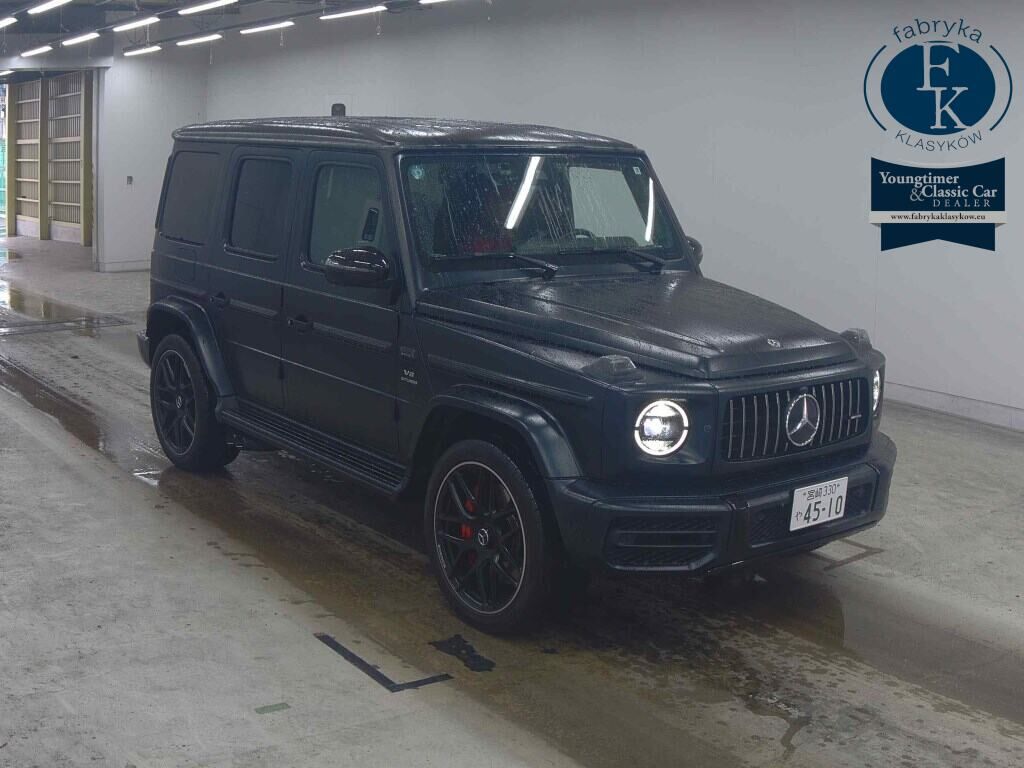 MERCEDES AMG G-CLASS 4WD G63 EDITION MATT BLACK 2019 - aukcja, lot 83057