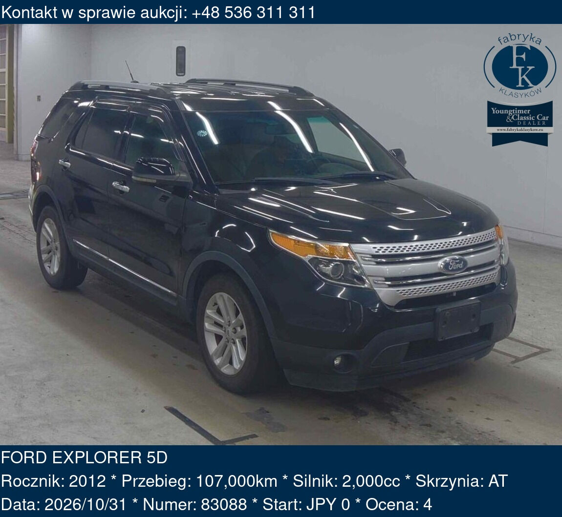 FORD EXPLORER 5D 2012 - zdjęcie 2