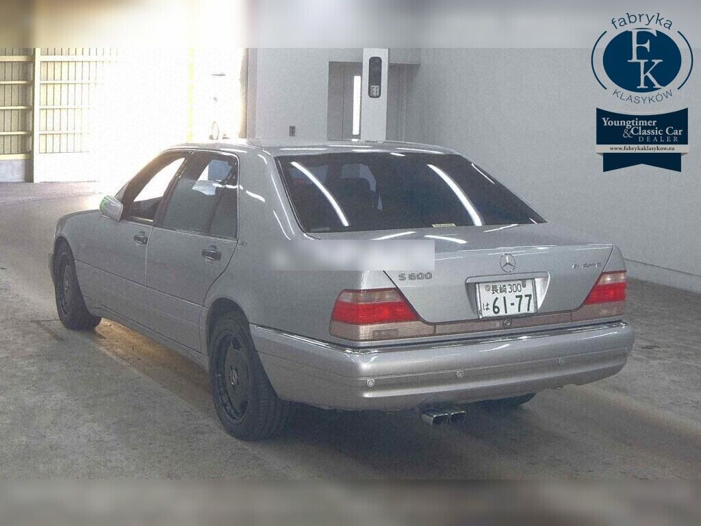 MERCEDES BENZ S-CLASS 4D S600L