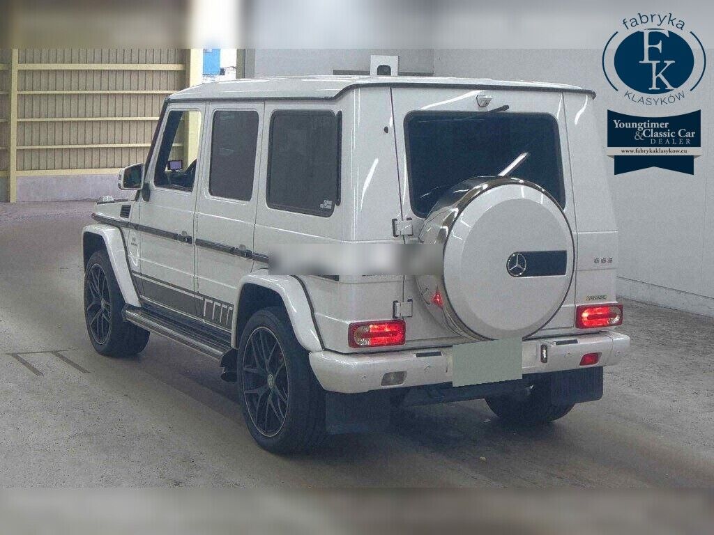 MERCEDES AMG G-CLASS 4WD G63 EDITION 463 2017 - zdjęcie 4
