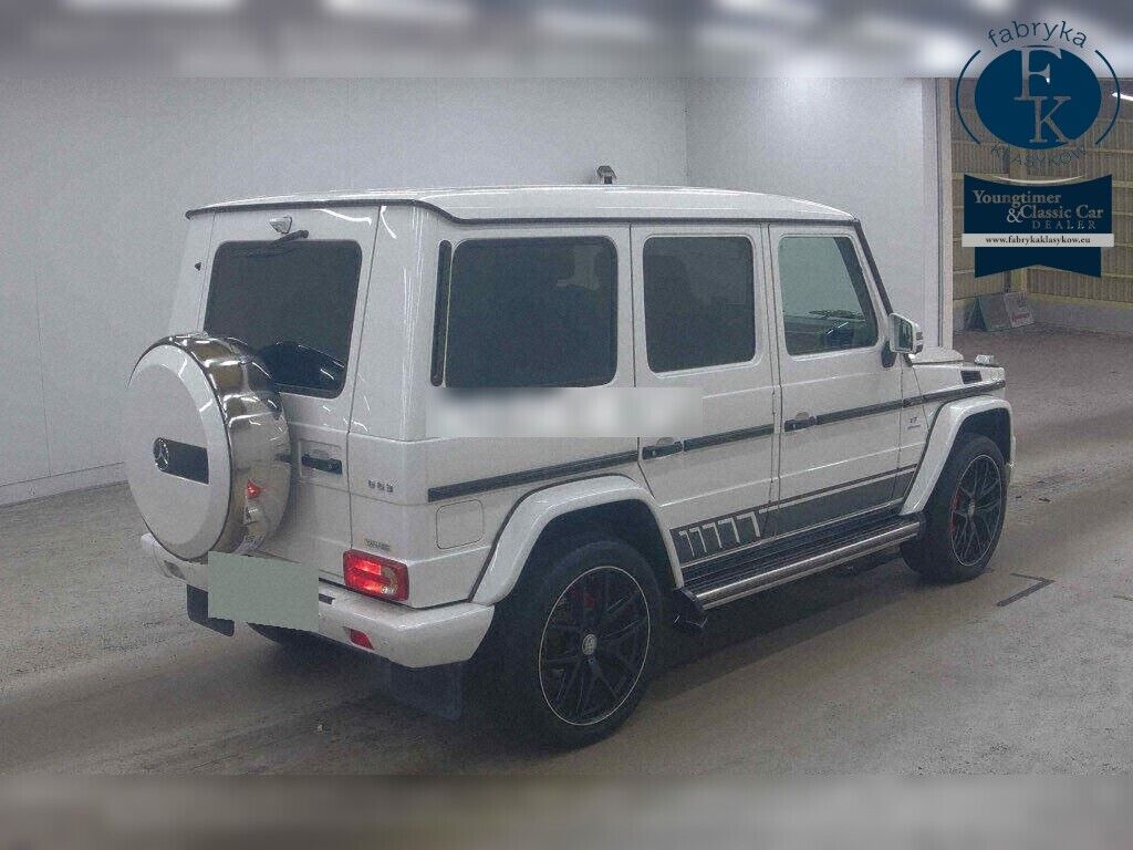 MERCEDES AMG G-CLASS 4WD G63 EDITION 463 2017 - zdjęcie 7