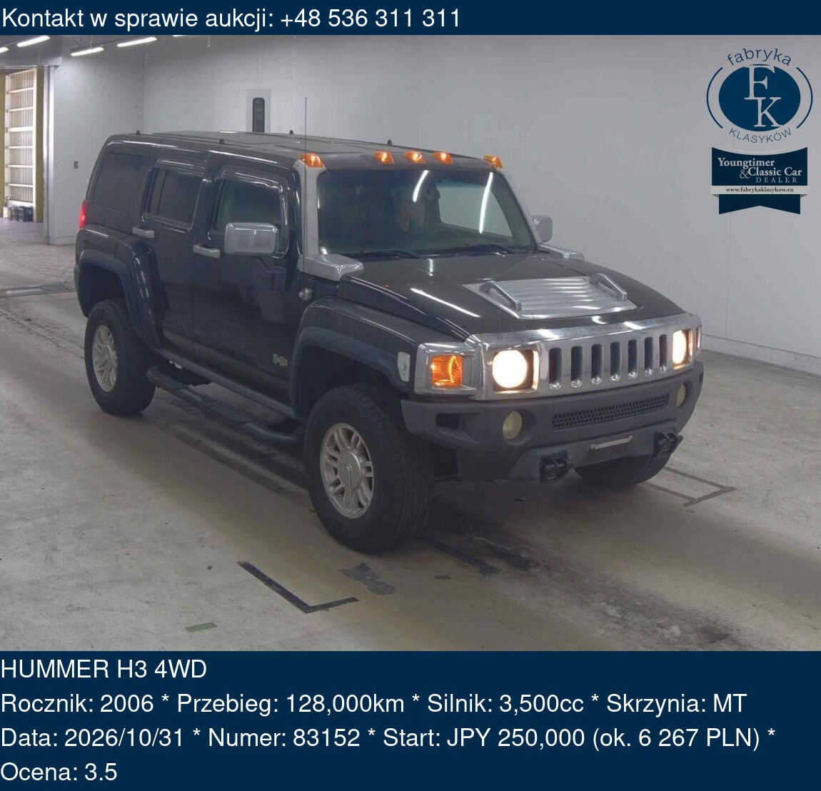 HUMMER H3 4WD 2006 - zdjęcie 2