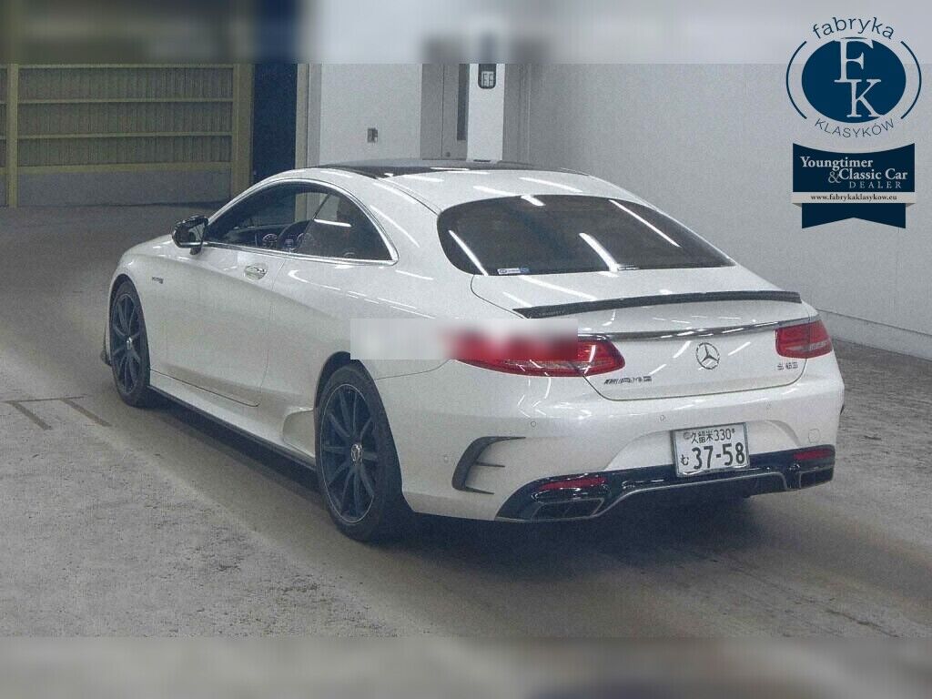 MERCEDES AMG S-CLASS CP 4WD S63 4MATIC COUPE 2016 - zdjęcie 4