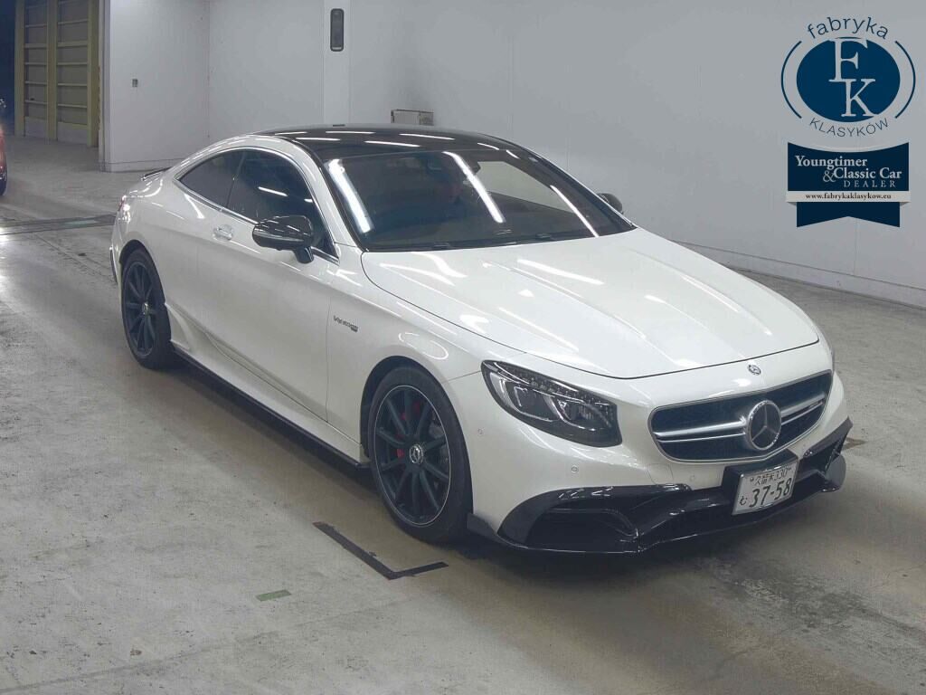 MERCEDES AMG S-CLASS CP 4WD S63 4MATIC COUPE 2016 - aukcja, lot 83186