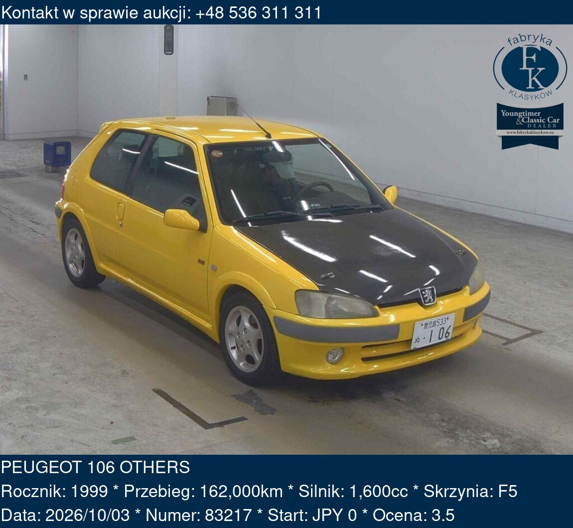 PEUGEOT 106 OTHERS 1999 - zdjęcie 2