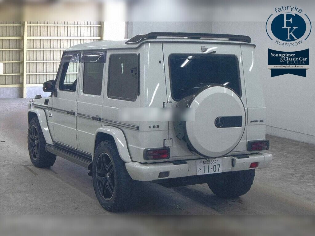 MERCEDES BENZ G-CLASS 5D 4WD G63 AMG 2012 - zdjęcie 4