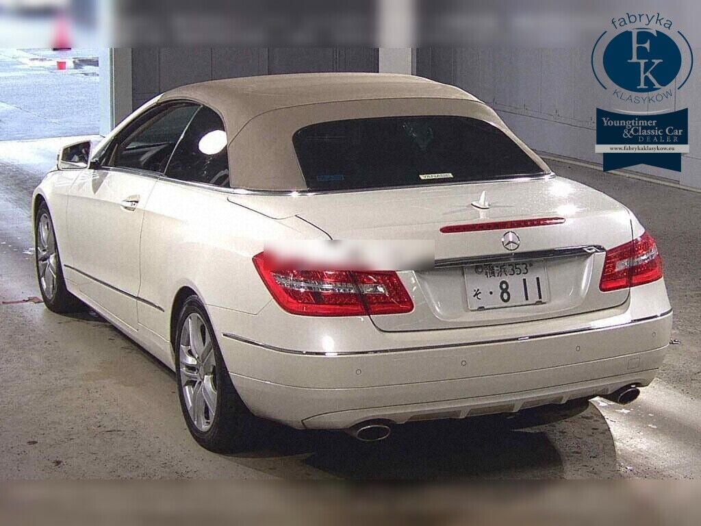 MERCEDES BENZ E-CLASS OP E350 CABRIOLET 2011 - zdjęcie 4