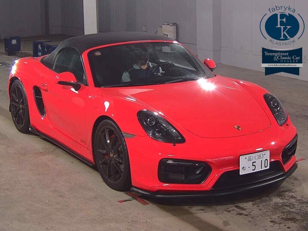 PORSCHE BOXSTER BOXSTER GTS 2015 - aukcja, lot 84053