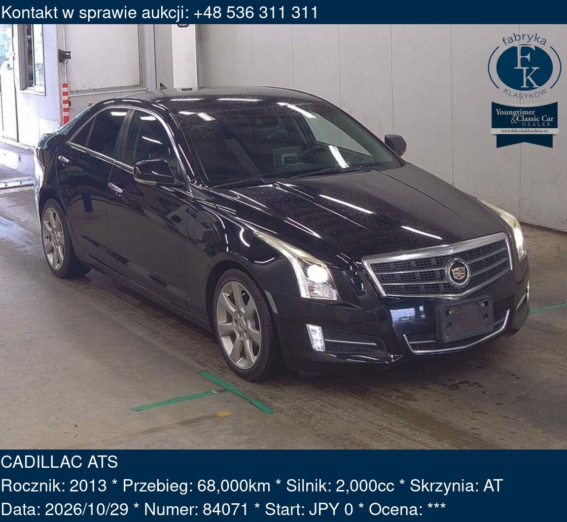 CADILLAC ATS 2013 - zdjęcie 2