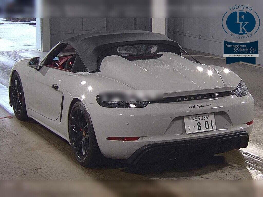 PORSCHE 718 SPYDER 718 SPYDER 2021 - zdjęcie 4