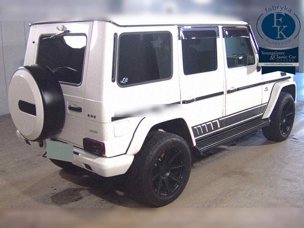MERCEDES AMG G-CLASS 4WD G63 DISIGNO EXCLUSIVE INTERIOR PACKAGE 2014 - zdjęcie 7