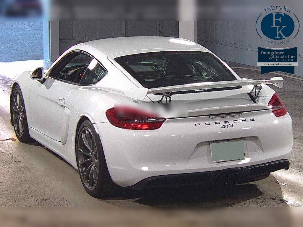 PORSCHE CAYMAN GT4 SPORT CHRONO PACKAGE 2016 - zdjęcie 4